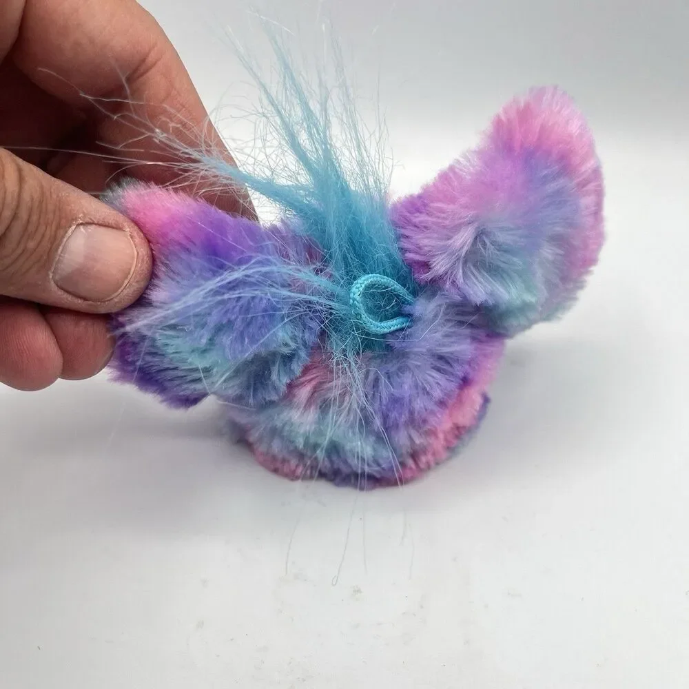Hasbro Furby Plush Key Chain 2023 Furblet Interactive Toy Talking Tie Dye Tested